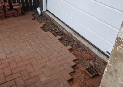 Collapsed drain excavation and pipework inspection in Drumchapel Glasgow