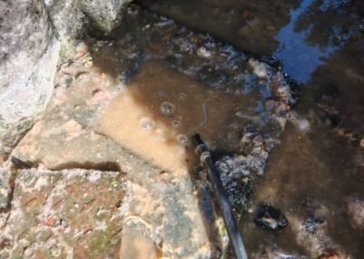 Main drain clearance work to restore drainage flow in Cardross